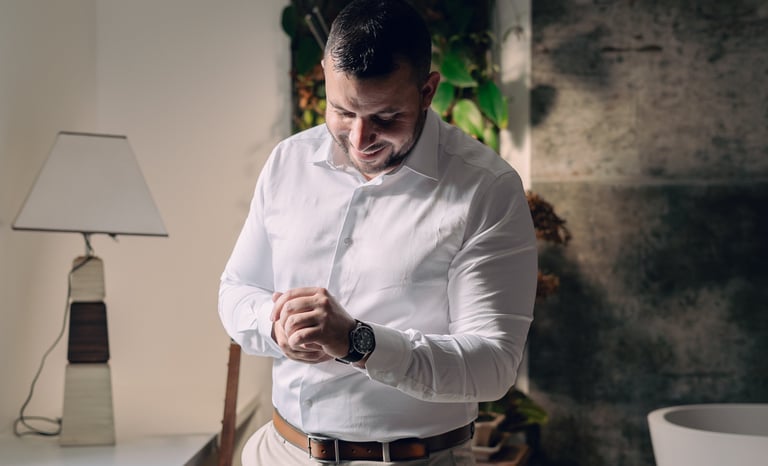 photographie préparatif homme mariage Eure Gisors Oise Beauvais 