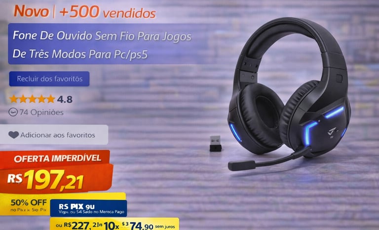 a computer monitor and headphones on a table