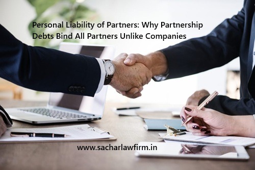 Personal Liability of Partners: Why Partnership Debts Bind All Partners Unlike Companies