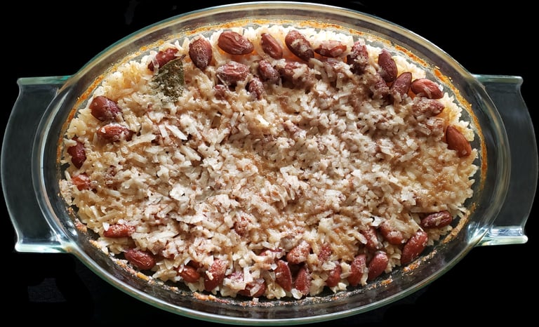 Almond Rice Dish