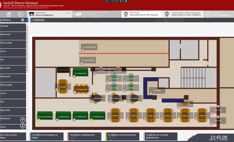 éttermi szoftver sansoft