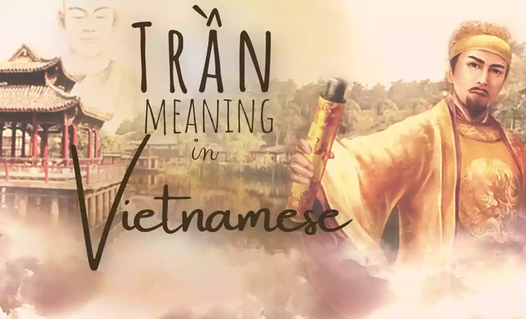 nom de famille Trần en vietnamien