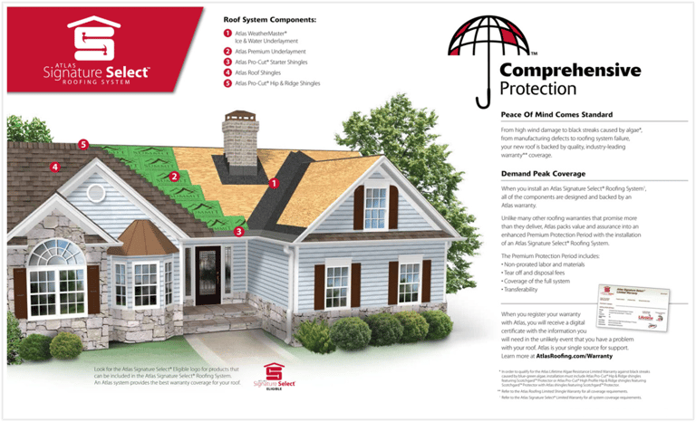 Atlas Signature Select Roofing System