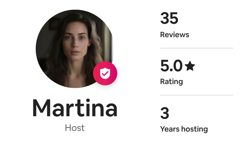 Shows: Martina the Superhost of the Special Experience in Zadar.