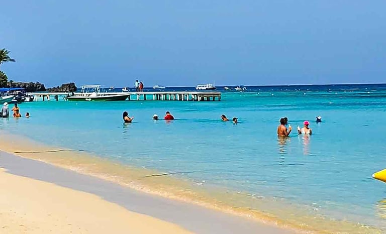 West Bay Beach + Roatan + Honduras