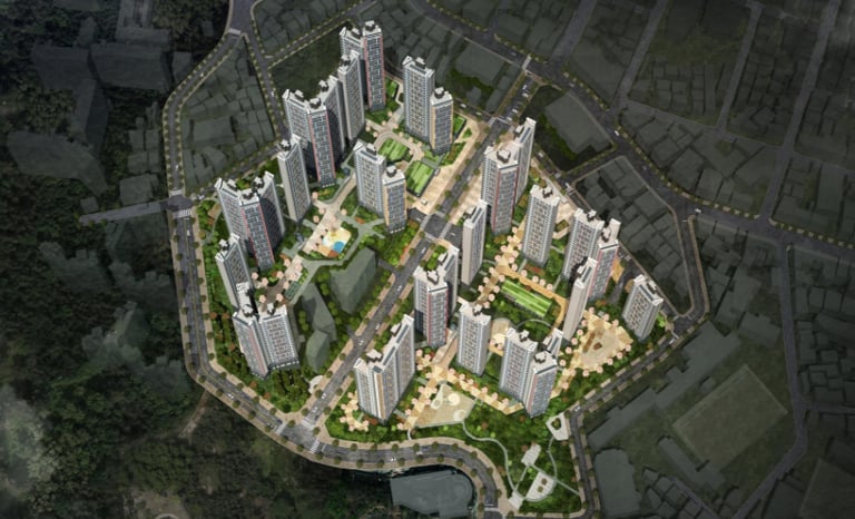 하남스타포레1.2차 조감도