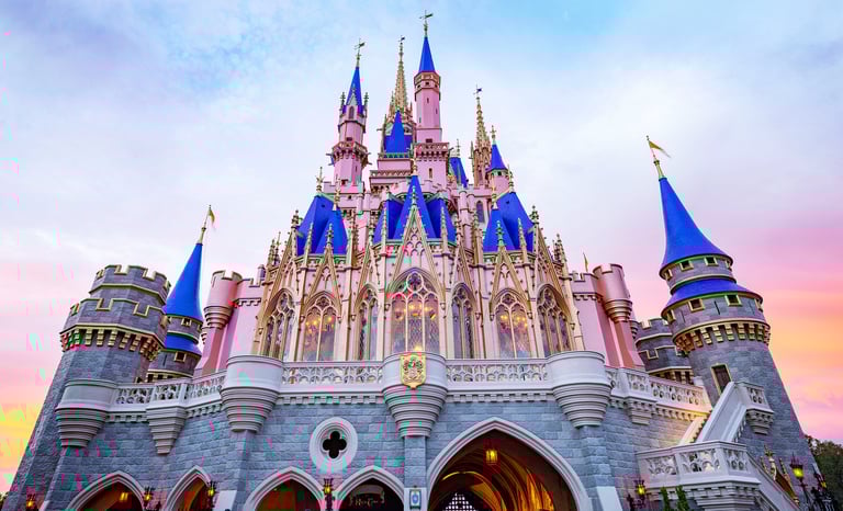 Cinderlla Castle in Magic Kingdom