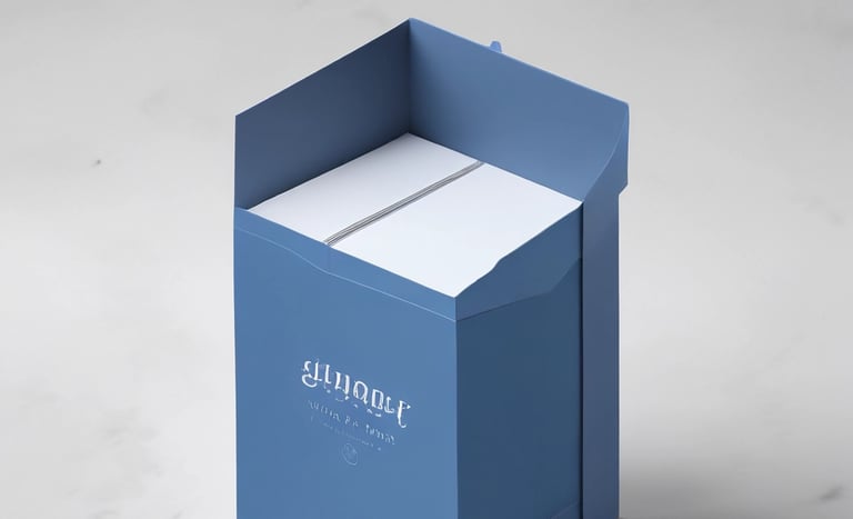 Stacked brown cardboard boxes with the text 'GRUPOSERIPAFER PACKAGING SOSTENIBLE' printed in white.