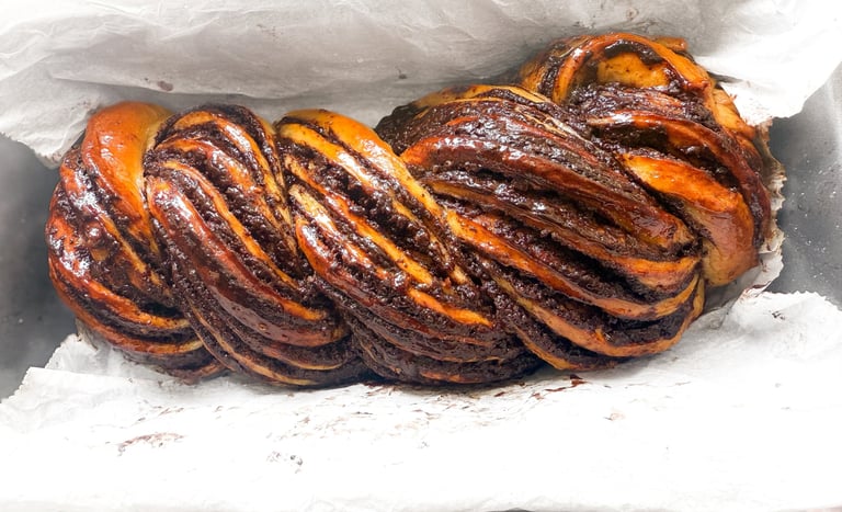 chocolate milk bread babka
