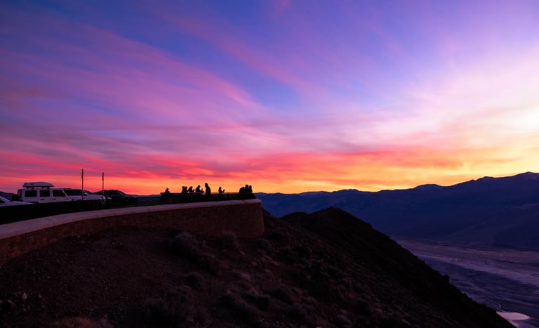 Dante's View, Dante's View Sunset, Best Sights in Death Valley