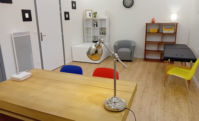 Bureau Curie dans l'espace santé Rue curie à Caudry, location à la journée pour les professionnels