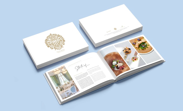 Mock-up des 1793 Magazin vom Grand Hotel Heiligendamm