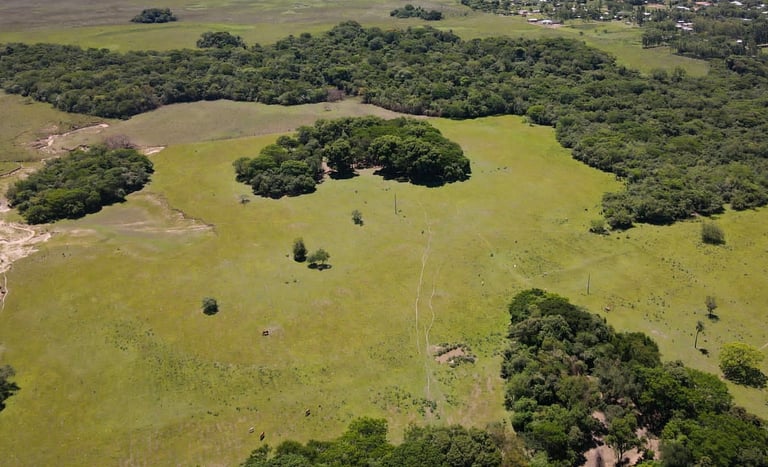 Tituliertes 8 Hektar Grundstück mit Panoramablick in Kapií, bei Colonia Independencia, Paraguay
