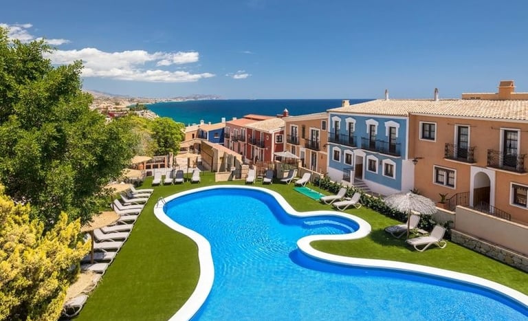 Apartment Occidental Pueblo Acantilado in Costa Blanca, Spain