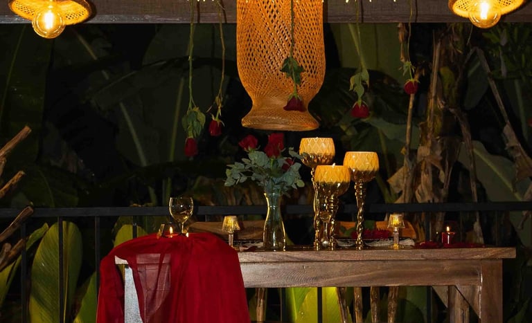 Cenas románticas y pedidas de mano, La Martina Campestre Boquia Salento Quindío  (1)