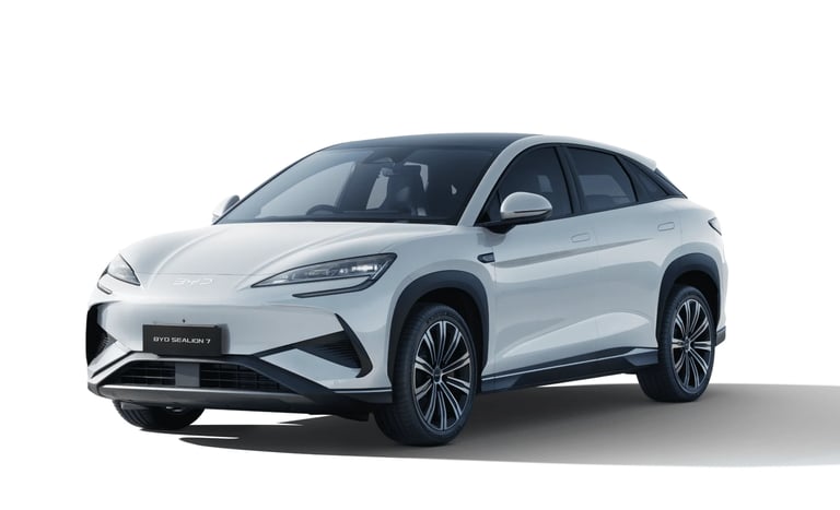 BYD Sealion 7 putih Gresik SUV listrik premium – dealer Jawa Timur