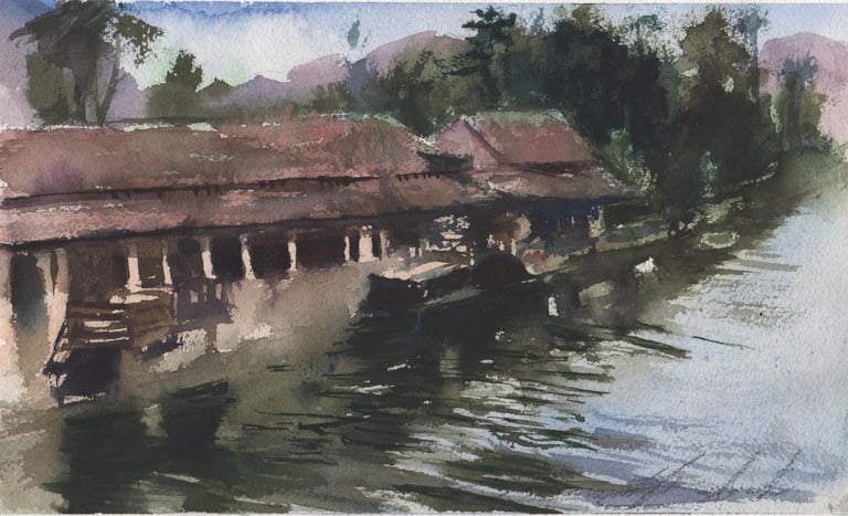 Paraty - watercolor on paper - 28cm x 17cm