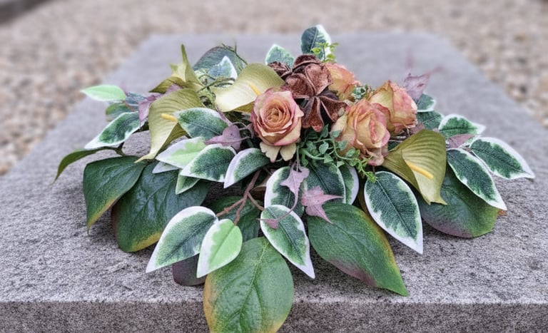 Vėlinių puokštės Panevėžyje. "RP Design"