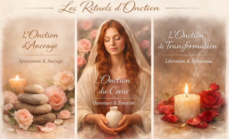 Massage thérapeutique et Soin de guérison énergétique de l'Onction