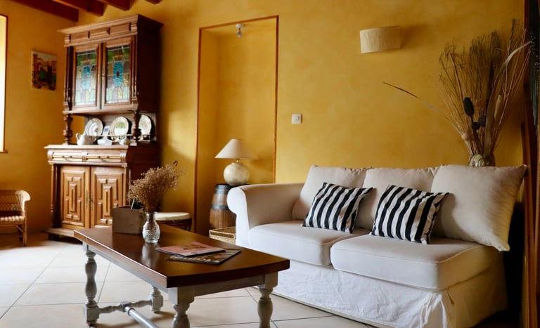 Gîte de Lamartinerye - Coin Salon