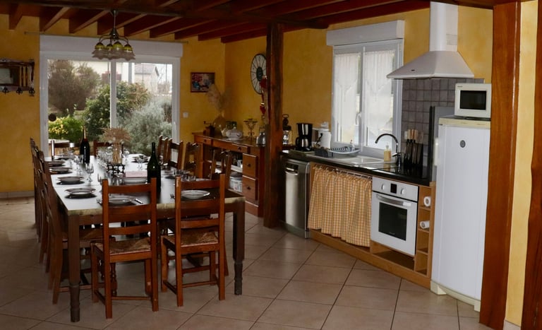 Gîte de Lamartinerye - Cuisine