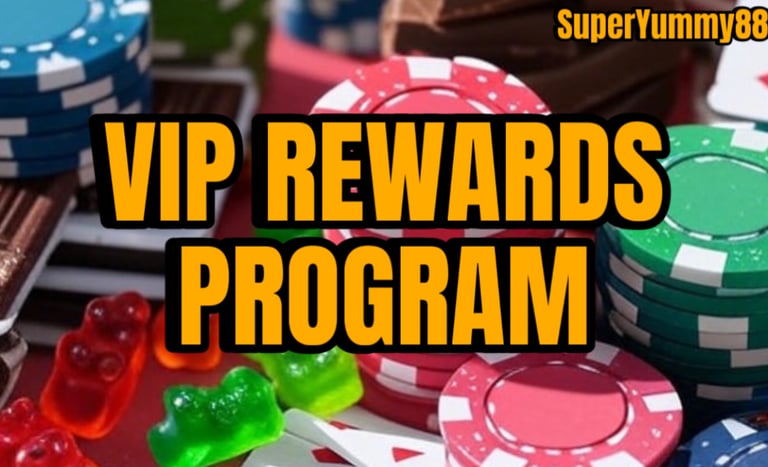 VIP Rewards Banner for SuperYummy888