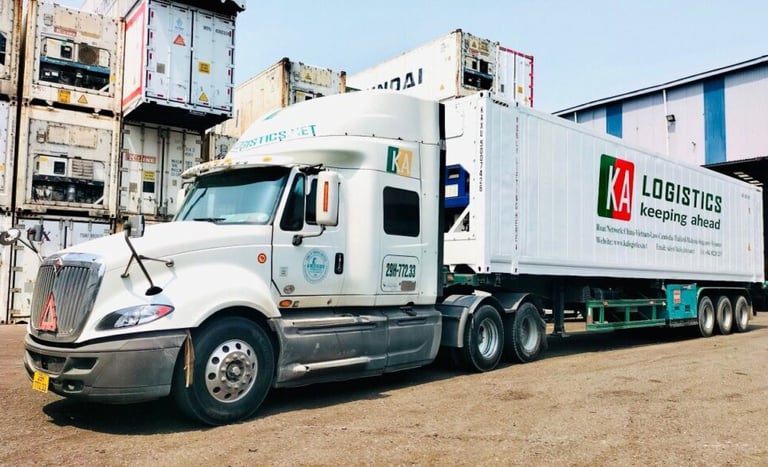 Trucking dragon fruit