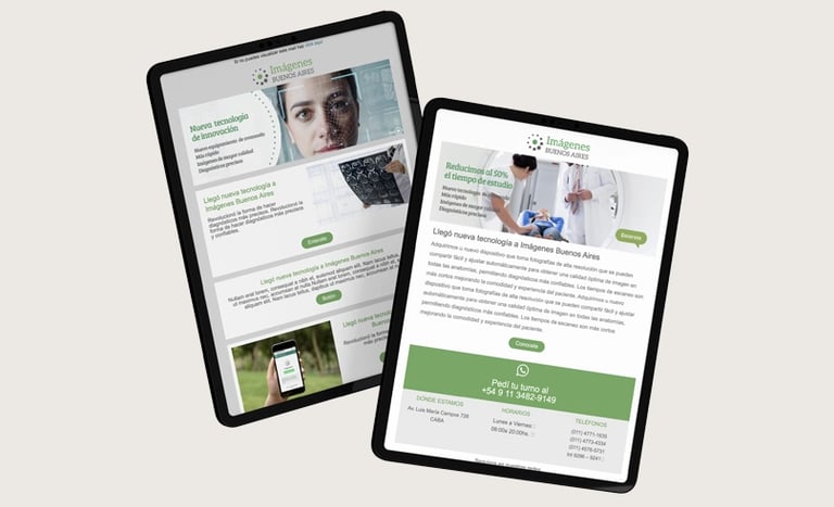 Newsletter Imagenes BA Diagnostico por imagenes Guvine