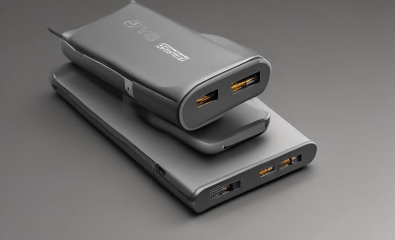 An array of modern tech gadgets displayed elegantly.