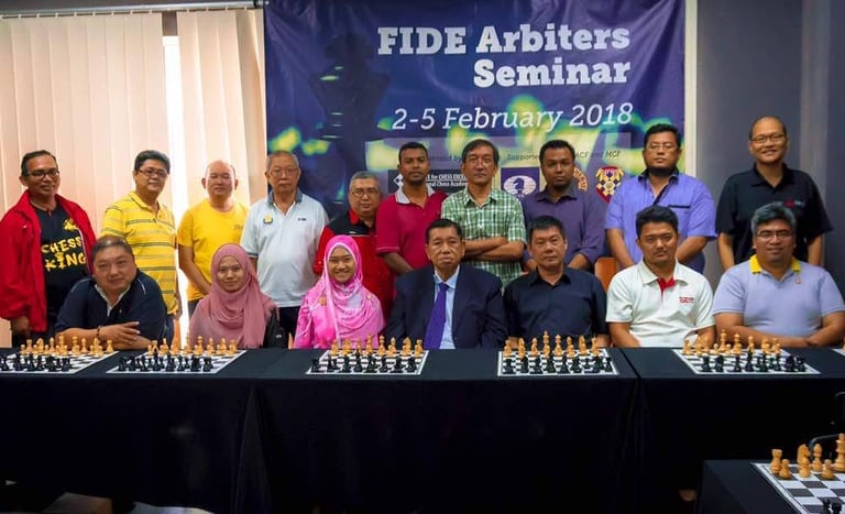Ellie Emira at the FA Seminar in Puchong by IA Casto Abundo. Malaysia Chess. Chess Clicks