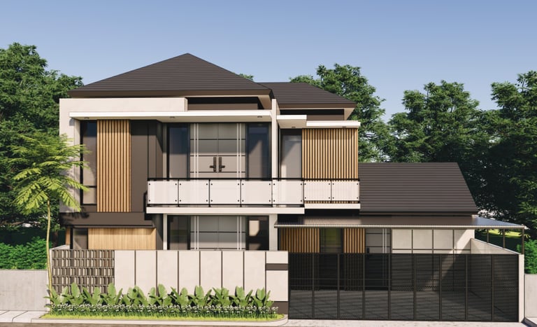 Arsitektur Hunian 2 Lantai – Klien Mr. Haeru (Kuningan)