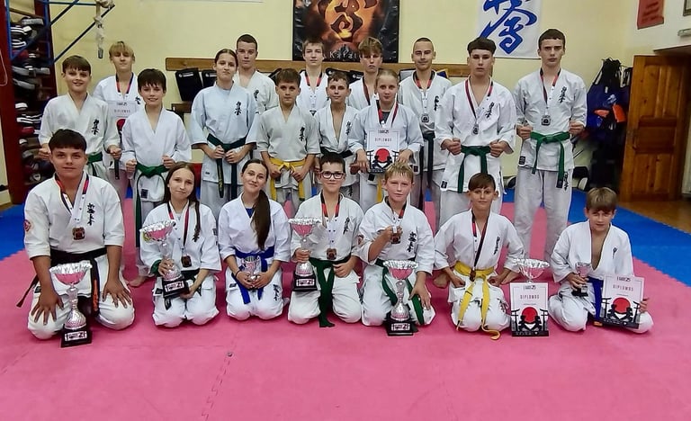 Varžybų čempionai po varžybų „Saulės taurė 2025“