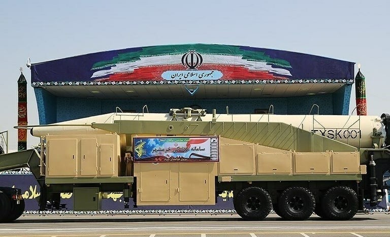 Khorramshahr on Sacred Defence Week parade 2017 in Tehran