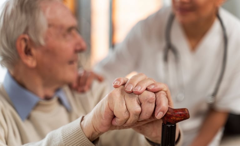a nurse and a nurse in a hospital