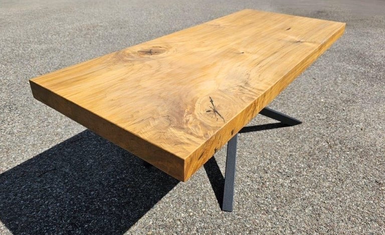 Jasny Naturalny 2 Stół Monolit