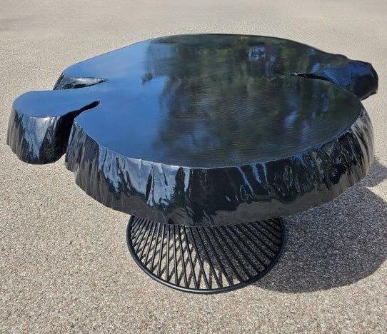 Plaster Obsydian Połysk 3 Stolik Kawowy