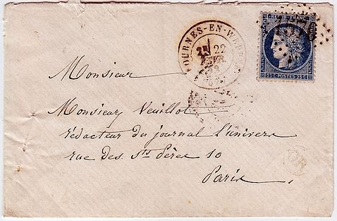 Losange Gros Chiffres 1570 et type 17.