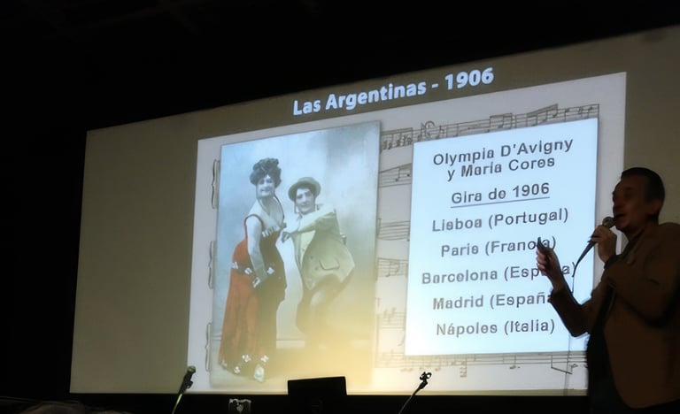 Conferencia de Marcelo Castelo en la Casa de la Cultura Argentina en Roma.
