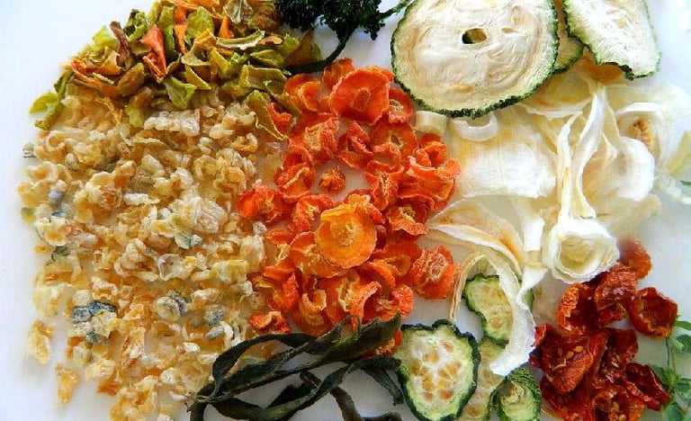 Dehydrated Vegetables