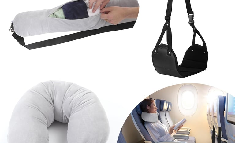 2 in 1 travel neck pillow