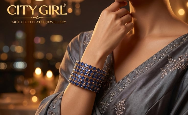 Everyday imitation bangles — lightweight party wear jewellery India