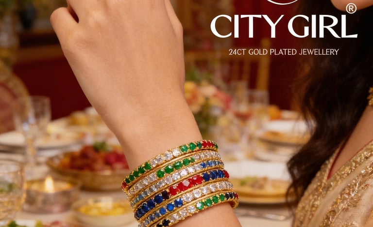 Festive imitation bangles — affordable Indian occasion jewellery online