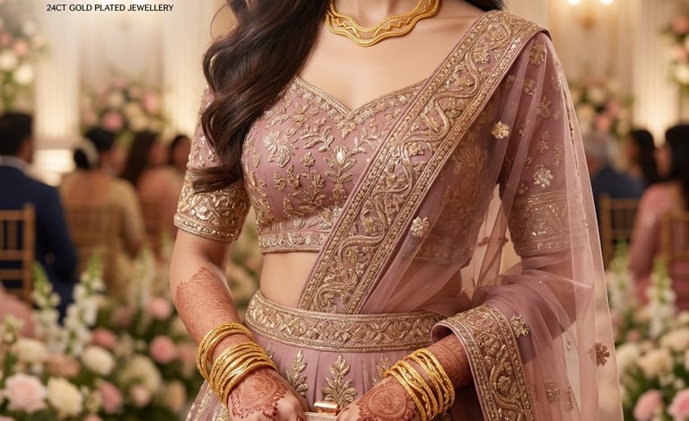 Handcrafted imitation bangle collection India — affordable luxury jewellery online
