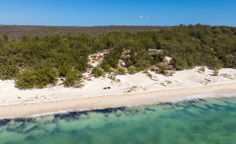 Bungalow front de mer à Ocean Lodge, Baie de Sakalava