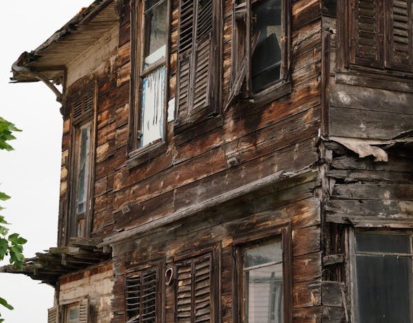 Old wooden house