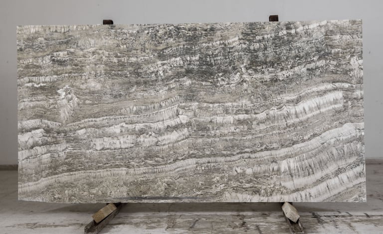 Grey Travertine Slabs