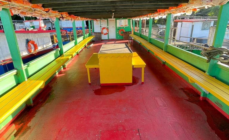 Lancha para passageiro Santos