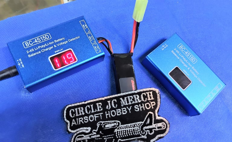 DIGITAL LED VOLT METER CHARGER