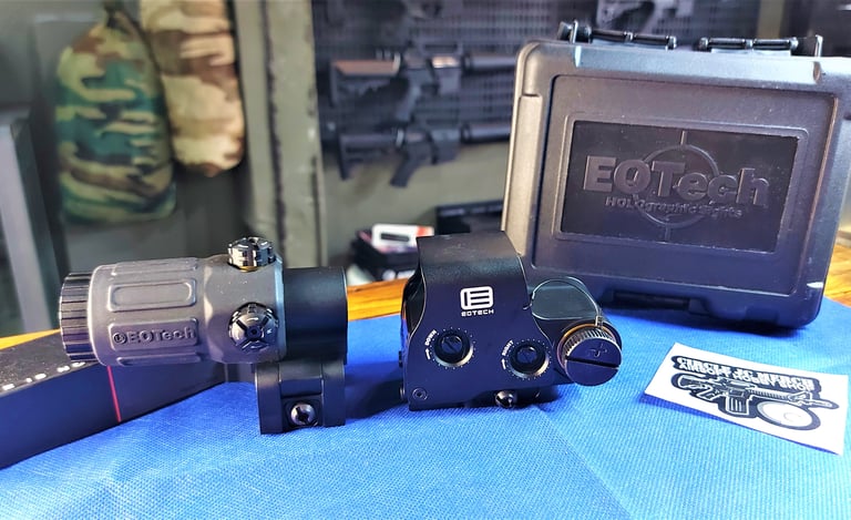 EOTECH 558 SET WITH MAGNIFIER