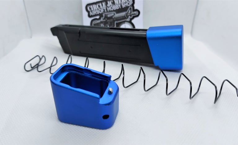 Glock Magazine Base Pad BLUE